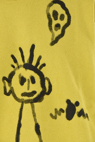 Inside Out Effect KID SKETCH Cotton Sweatshirt