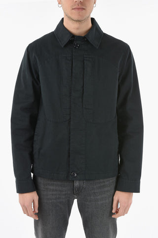 Hidden Buttons Overshirt