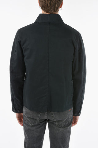 Hidden Buttons Overshirt