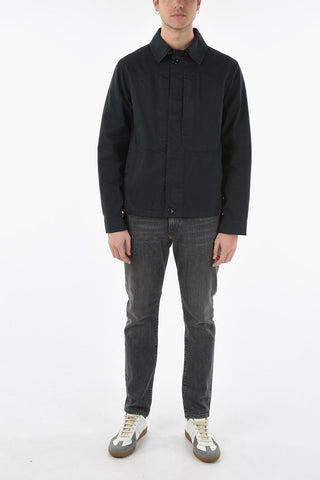 Hidden Buttons Overshirt