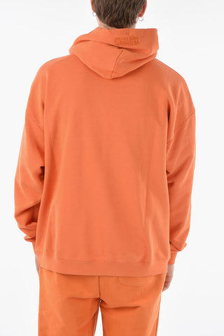 Felpa UNISEX in Cotone HAUTE COUTURE con Cappuccio e Maxitasca
