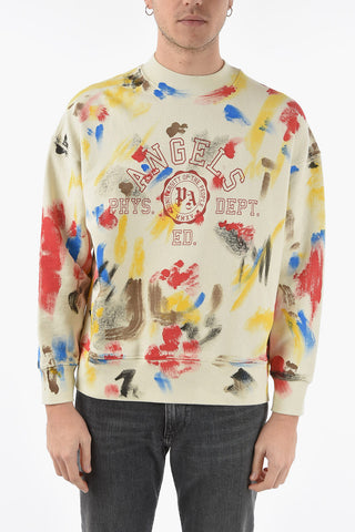Handpainted Crewneck COLLEGE Sweatshirt