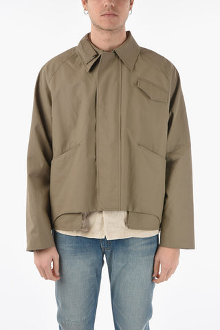 Coated Linen Jacket