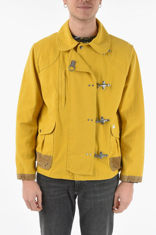 ARCHIVE -021 Cotton Parka with Suede Details