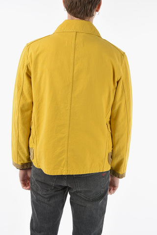 ARCHIVE -021 Cotton Parka with Suede Details