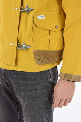 ARCHIVE -021 Cotton Parka with Suede Details