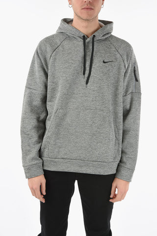 Therma-Fit-Sweatshirt mit angerauter Innenseite und großer aufgesetzter Tasche