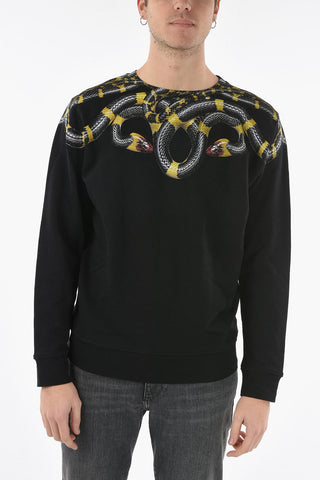 Crew Neck SABINO Printed Sweatshirt