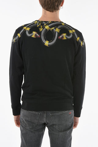 Crew Neck SABINO Printed Sweatshirt