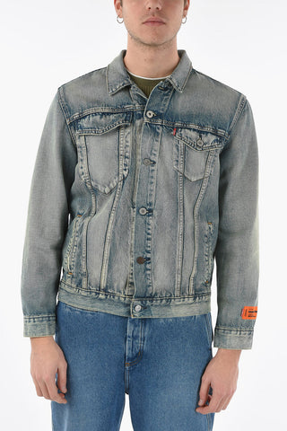 LEVI'S Giubbotto in Denim Effetto Vintage