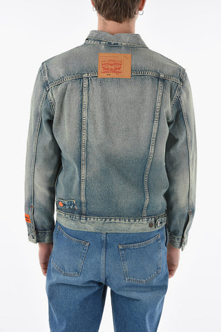 LEVI'S Giubbotto in Denim Effetto Vintage