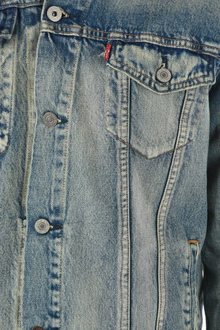 LEVI'S Giubbotto in Denim Effetto Vintage