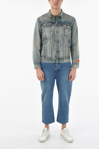 LEVI'S Giubbotto in Denim Effetto Vintage