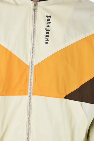 Front Zipped Color Block Cotton Bomber Jacket