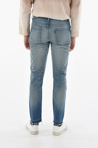 VINTAGE Frayed Hem FUTURE SHOCK Slim Fit Denims 17cm
