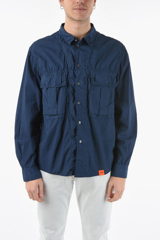 Long Sleeved Shirt With Front Pockets