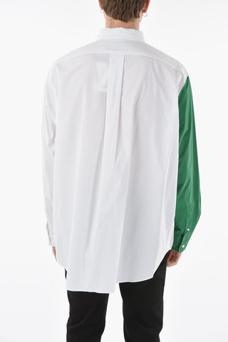 Cotton-poplin Shirt with KENZO HOMMAGE Print