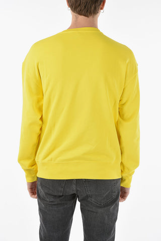 COUTURE! Embroidered Logo SMILEY Crew Neck Sweatshirt