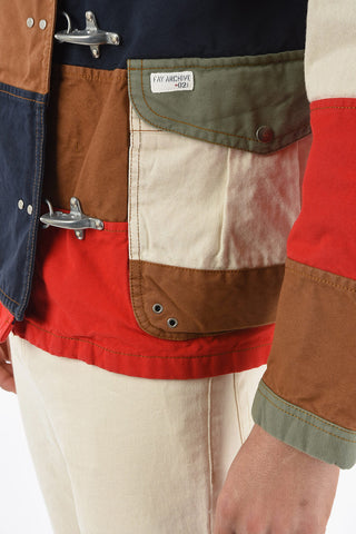 ARCHIVE -021 Patchwork Cotton Parka