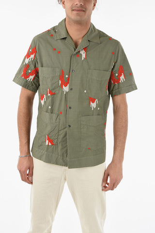 Embroidered Short Sleeved Shirt