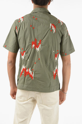 Embroidered Short Sleeved Shirt