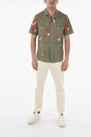 Embroidered Short Sleeved Shirt