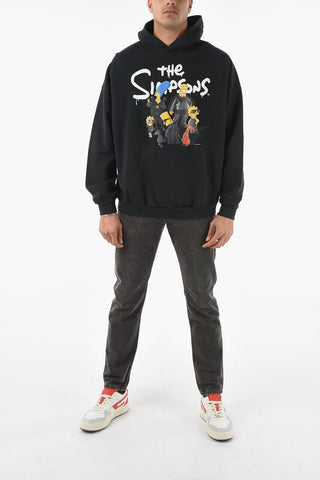 Felpa UNISEX Oversized THE SIMPSON con Cappuccio