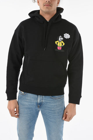 COUTURE! Patch DELIVERY MAN Cotton Hoodie