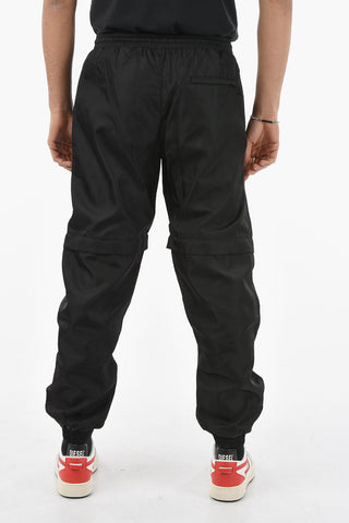 COUTURE! Metal Logo Modular Nylon Sweatpants