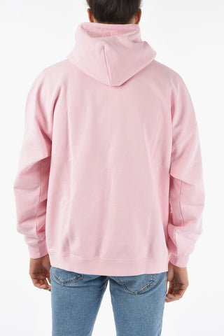 Felpa UNISEX in Cotone HAUTE COUTURE con Cappuccio e Maxitasca