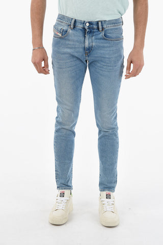 LIBRARY Lightwash STRUKT Slim Fit Jeans 15cm