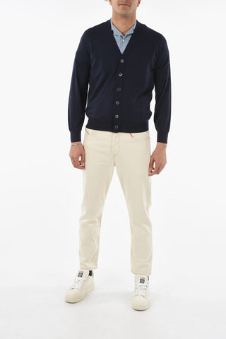 V Neck Cashmere Blend Cardigan