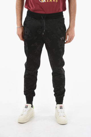 Organic Cotton Blend DRUNKEN Jacquard Sweatpants