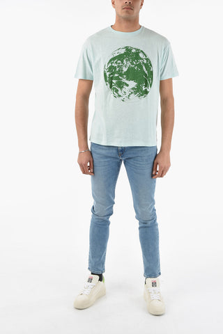 VINTAGE T-Shirt Girocollo EARTH DAY in Cotone