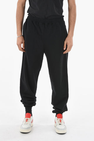 Joggers TEMPLE in Cotone Garzato con Tasca a Zip