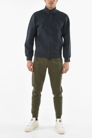 Stretchy Zipped Sweatshirt
