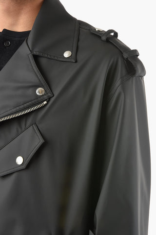 Faux Leather Biker Jacket