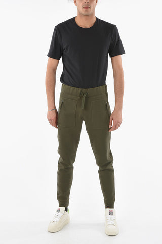 NORTH Joggers in Misto Cotone con Tasche a Zip