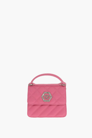 Quilted Eco-leather MINI STUDS Crossbody Bag