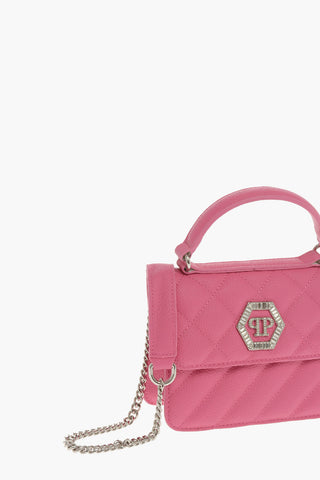 Quilted Eco-leather MINI STUDS Crossbody Bag