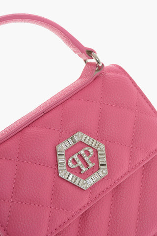 Quilted Eco-leather MINI STUDS Crossbody Bag