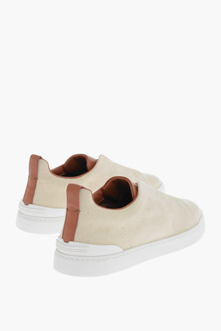 Sneakers in Canvas TRIPLE STITCH con Lacci Elastici