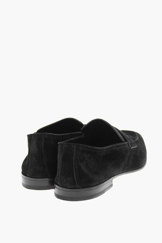 Cuir Sole L'ASOLA Suede Penny Loafers