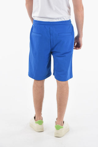 Drawstring Waist P-CROWN-DIV 4 Pockets Shorts