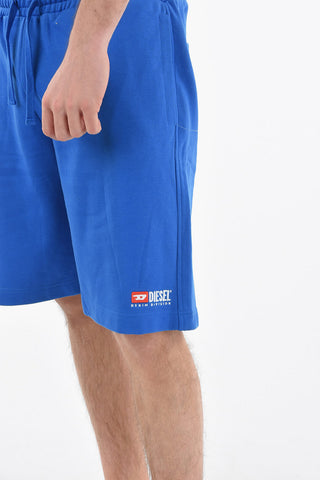 Drawstring Waist P-CROWN-DIV 4 Pockets Shorts