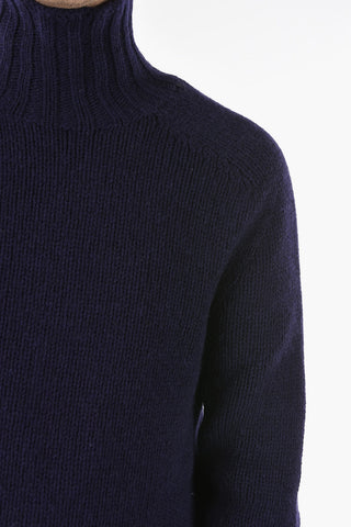 Virgin Wool Turtleneck Sweater