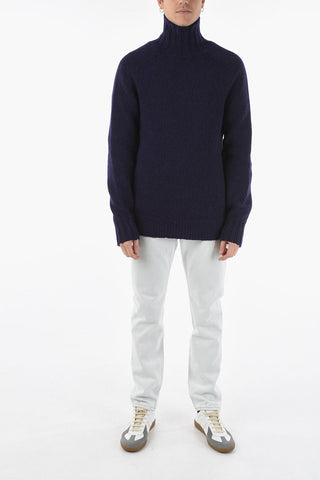 Virgin Wool Turtleneck Sweater