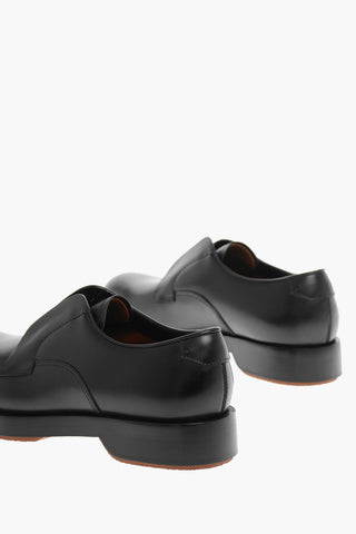 Scarpe Derby UDINE in Pelle con Inserto Elastico