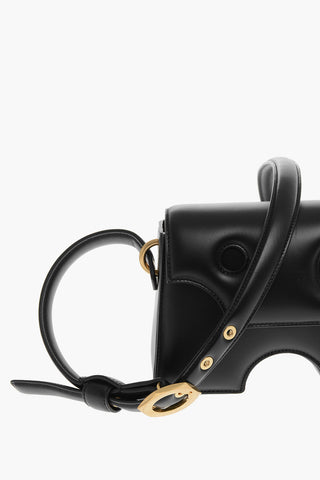 Cut Out Leather BURROW Shoulder Bag