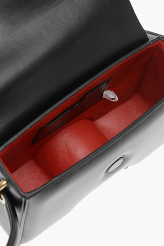 Cut Out Leather BURROW Shoulder Bag